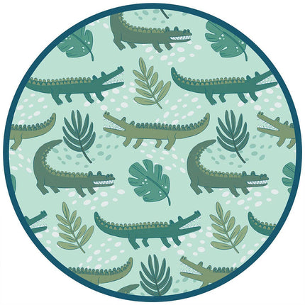 Later Gator Alligator Bamboo Gown and Hat Newborn Baby Set