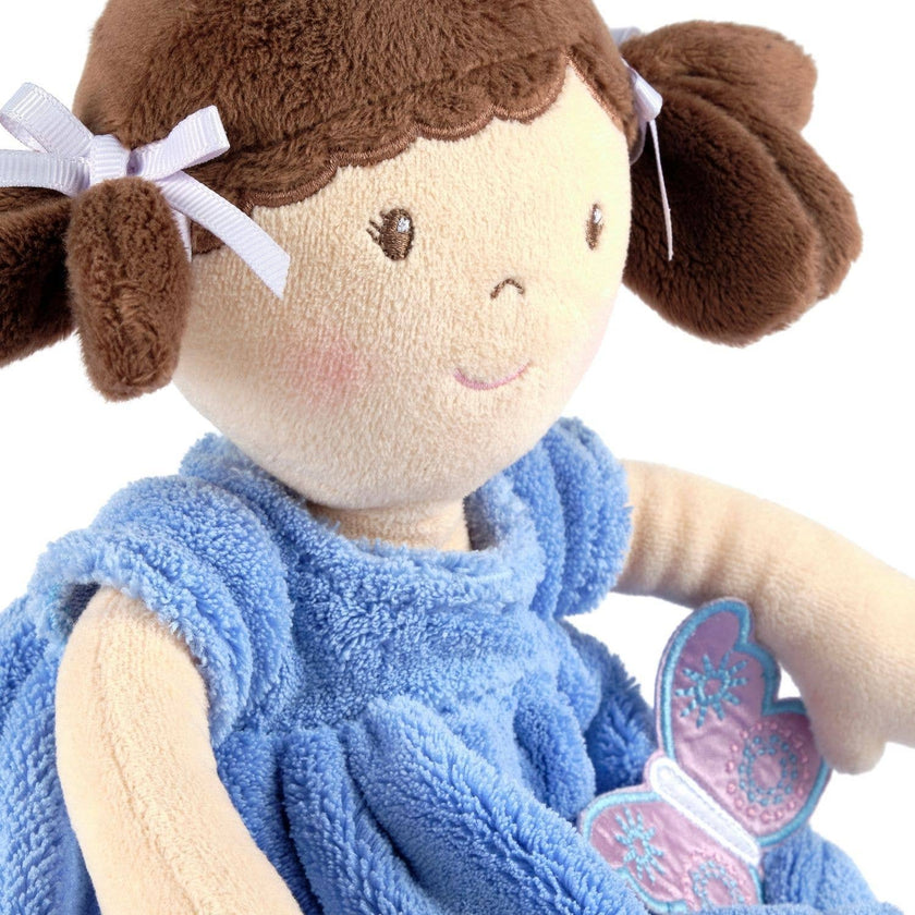 Pari Brown Hair with Blue and Purple Dress W/ Display Box
