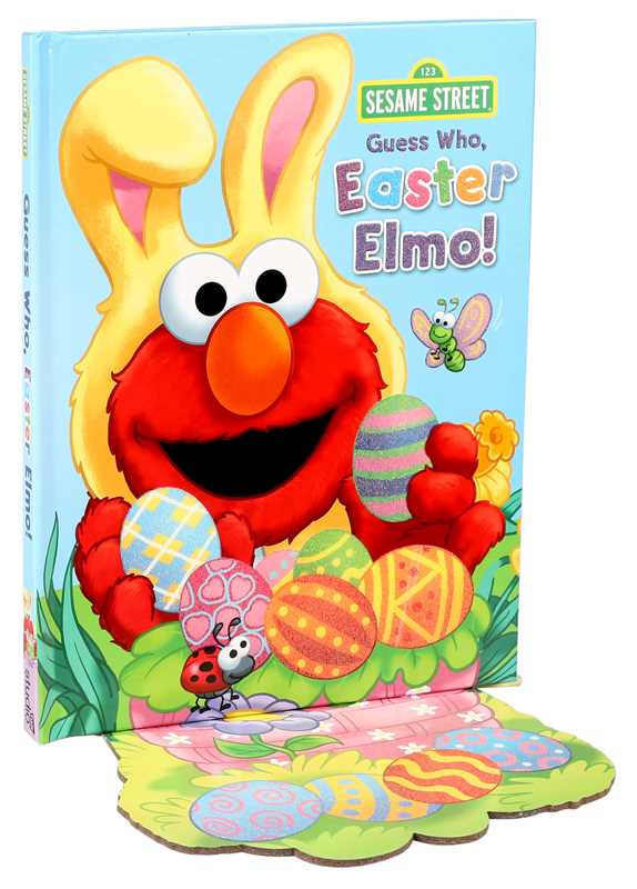 Sesame Street: Guess Who, Easter Elmo! Hardcover Book