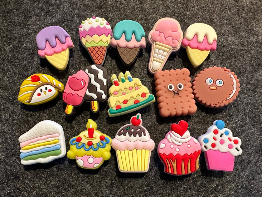 Sweet Food Shoe Charms