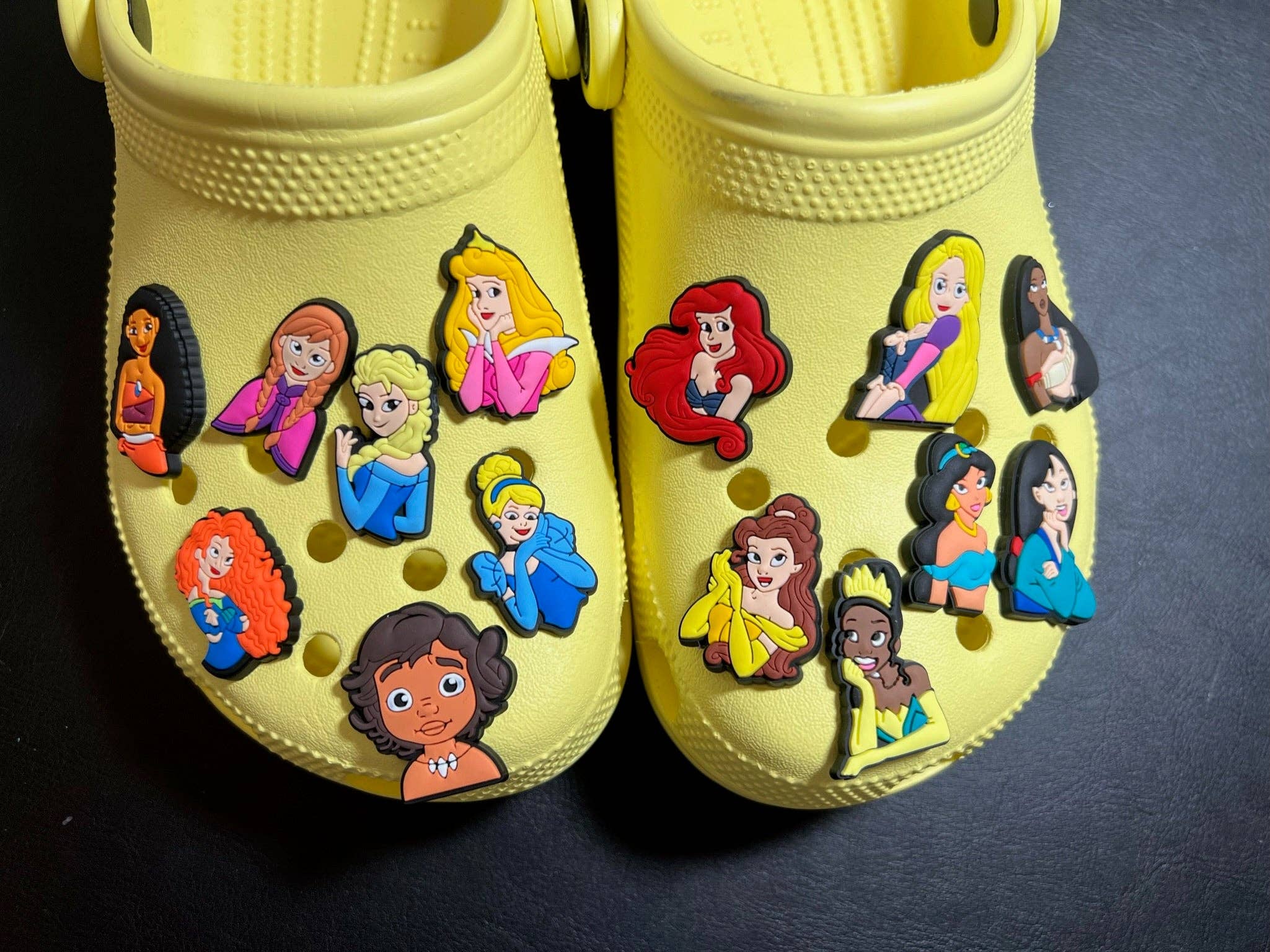 DELETE DUPLICATE Princesses and Brave Girls shoe charms: #A6 Belle