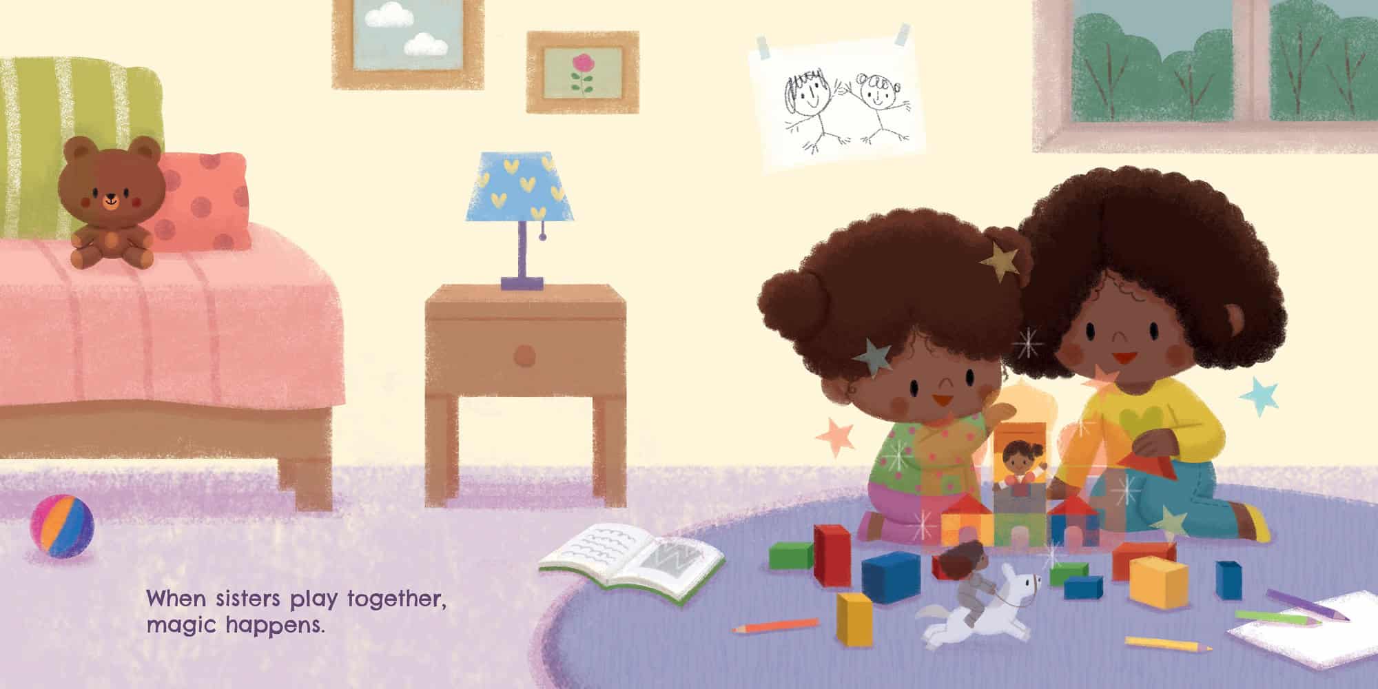 Sisters Are Sisters Forever Board Book