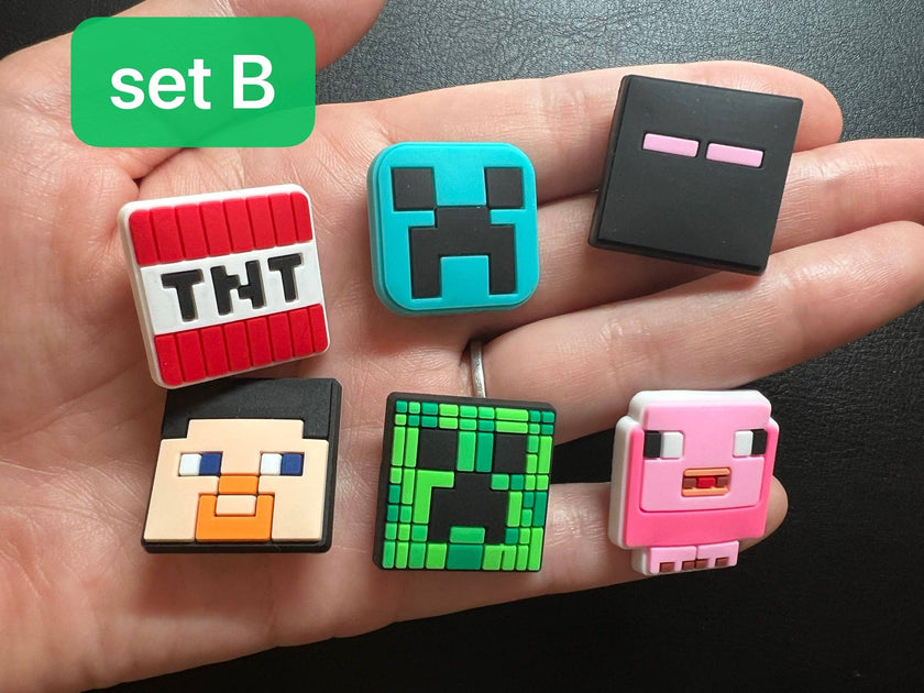 Minecraft Shoe Charms