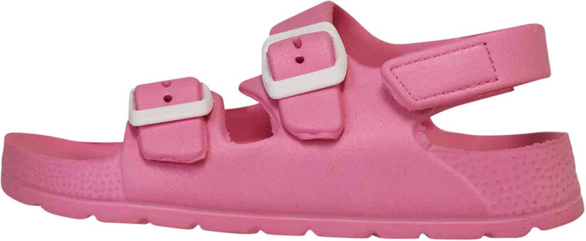 Pink Buckle Clog
