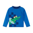 Alligator Graphic Raglan Rashguard and Boardshort