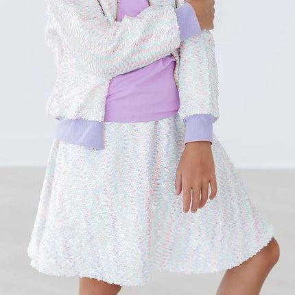 Unicorn Sequin Twirl Skort