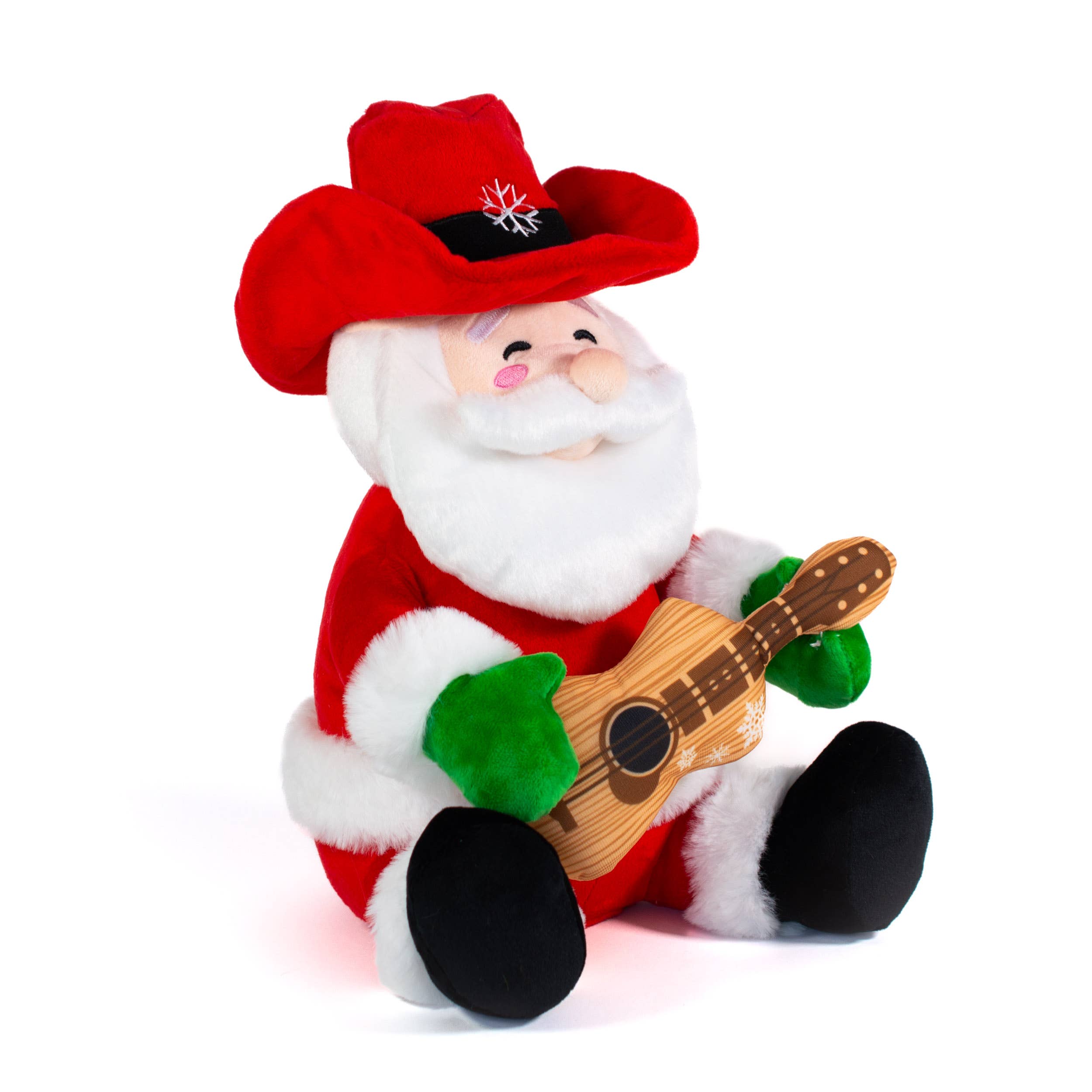 Cowboy Kringle (Animated Singing Christmas Santa Claus Plush