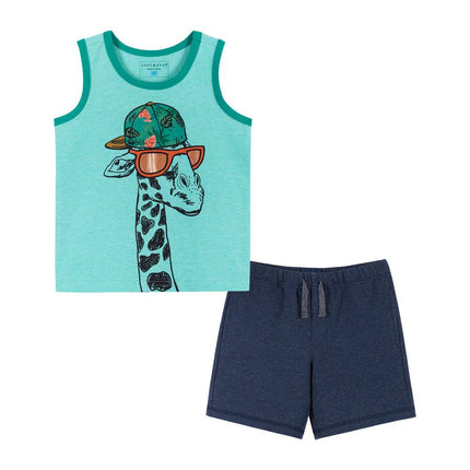 Tank Top Set - Orange Vacay