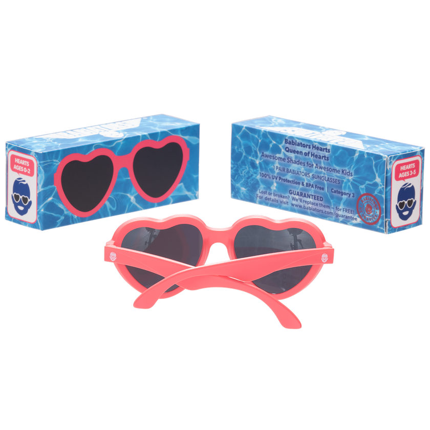 Babiators  Heart Shaped Kids Sunglasses- Assorted