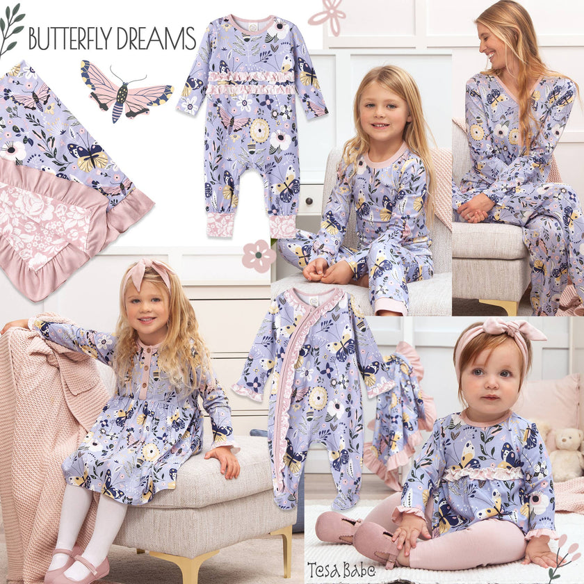Butterfly Dreams Baby Bamboo Set