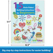 15 in 1 Brain Flakes Building Instructions For Beginners | PRINTED BOOK