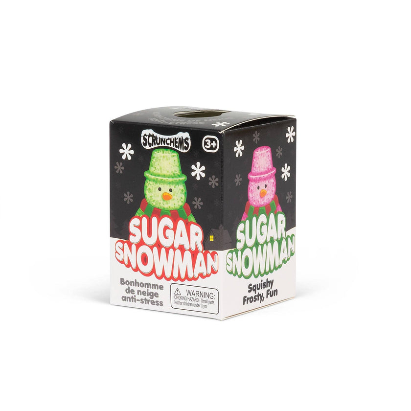 Scrunchems Sugar Snowman Squishy Fidget Toy