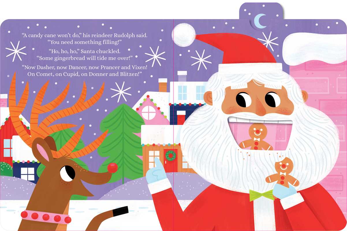 Santa Snack Board Book