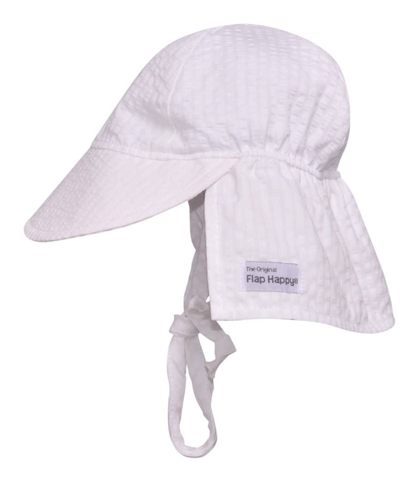 Kids UPF50+ Sun Flap Hat with Ties