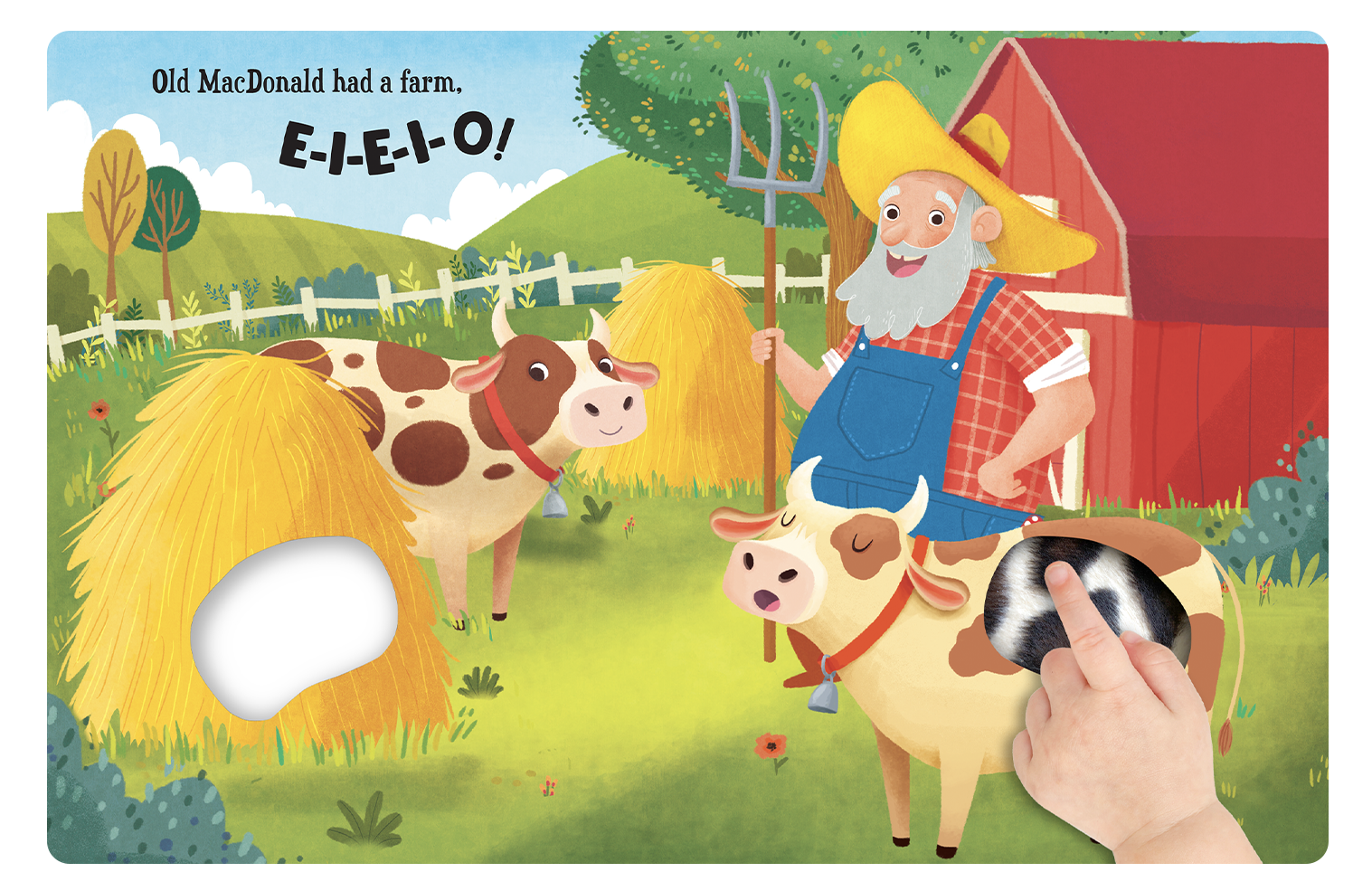 Old MacDonald Had A Farm: A Touch and Feel Book
