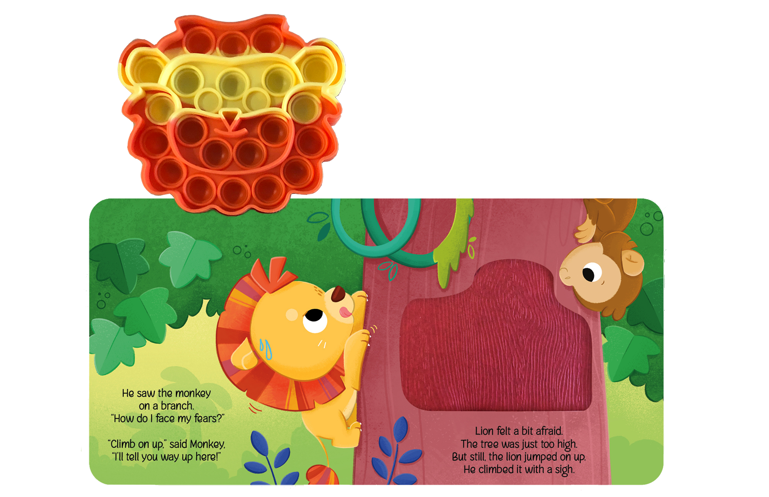 Little Lion - Your Sensory Fidget Friend Board Book