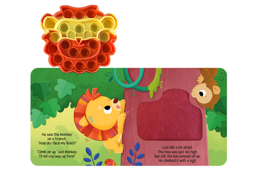 Little Lion - Your Sensory Fidget Friend Board Book