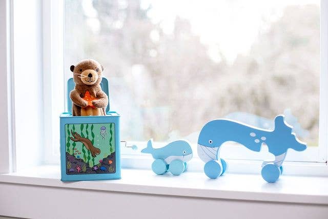 Sea Otter Jack in the Box Toy