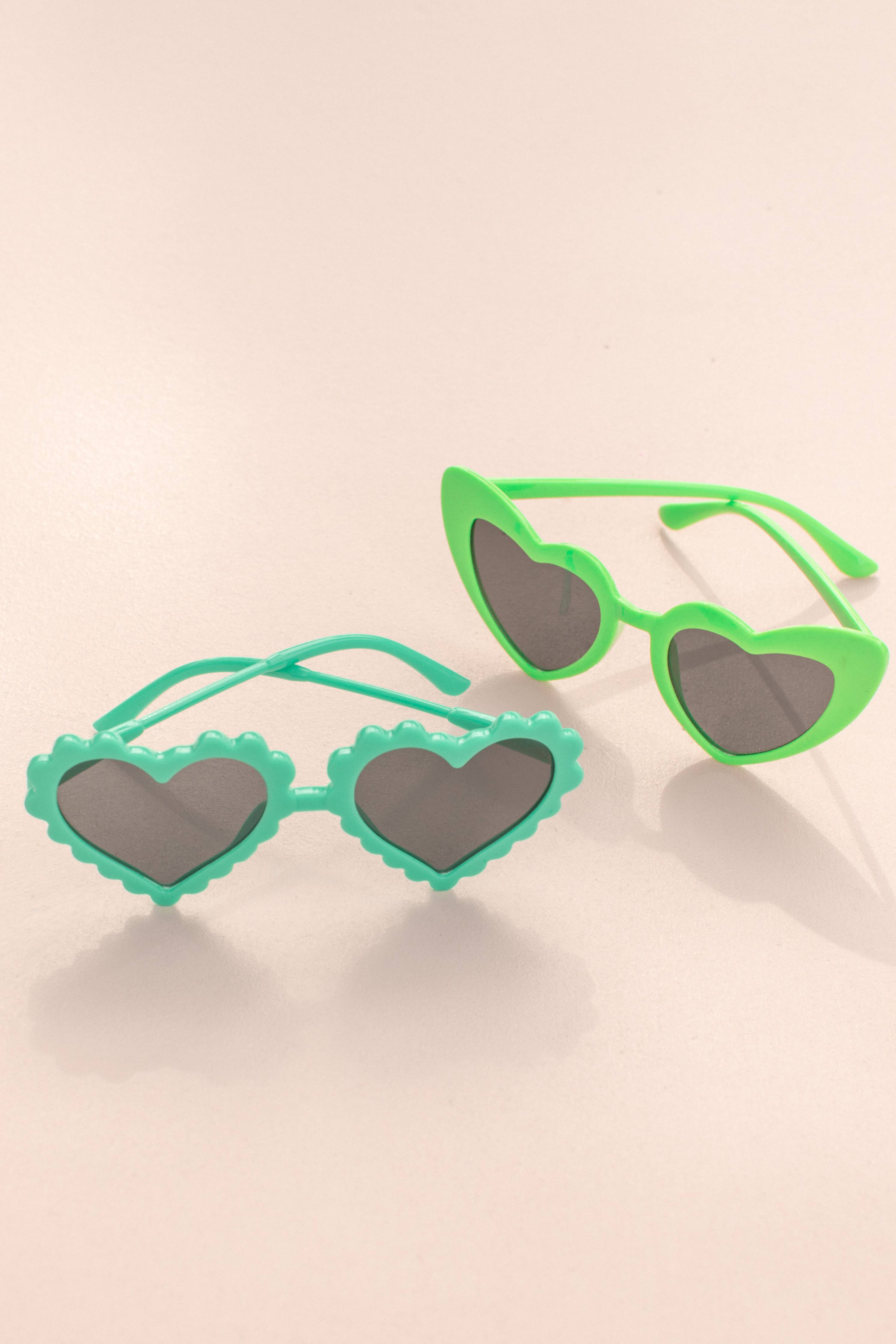 Kids Toddler St Patrick Green Sunglasses
