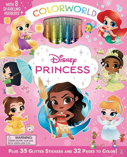 Colorworld: Disney Princess by Editors of Studio Fun International