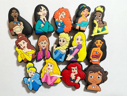 Princesses Shoe Charms
