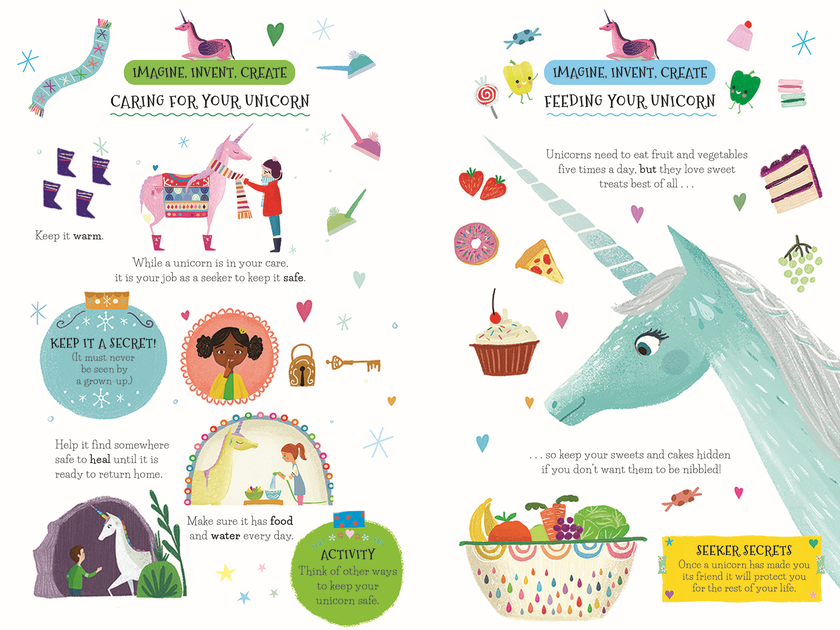 My Secret World of Unicorns Book