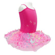 Rainbow Butterfly Tutu Hot Pink size 3-4