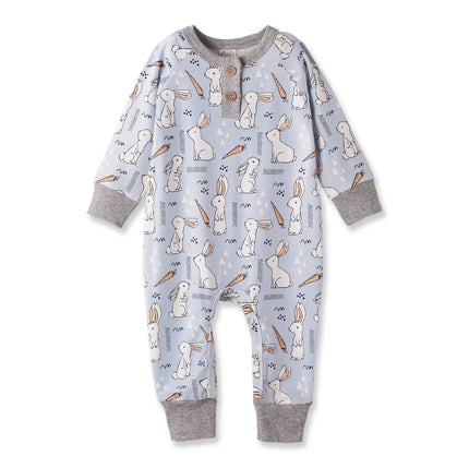 Cottontail Crew Bamboo Henley Easter Romper for Baby