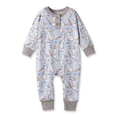 Cottontail Crew Bamboo Henley Easter Romper for Baby