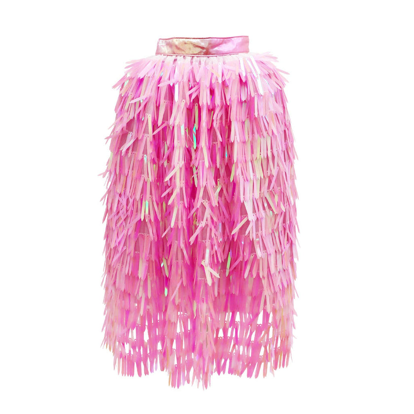 Dance Sequin Fashion Cape