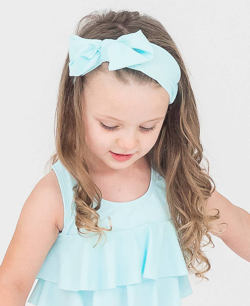 Spun Sugar Swim Bow Headband