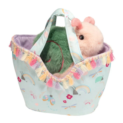 Purse Snail Beautiful Bugs Sak Plush Stuffy Stuffed Animal