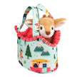 Purse Fawn Camping Sassy Sak Plush Stuffy Stuffed Animal