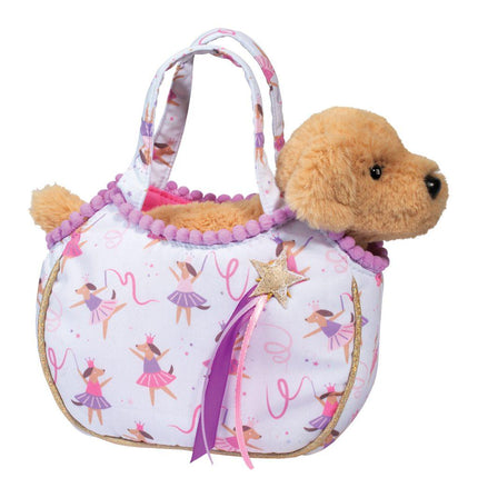 Purse Dancin Pups Sak Plush Stuffy Stuffed Animal