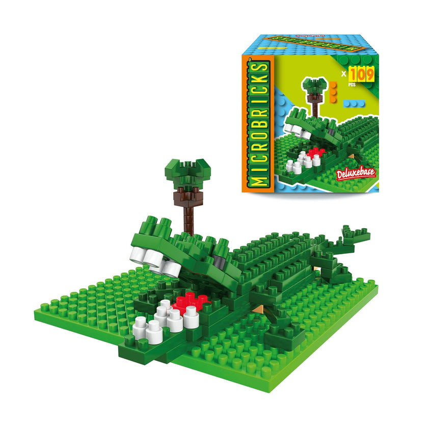 Microbricks - Alligator Mini Brick Construction Set