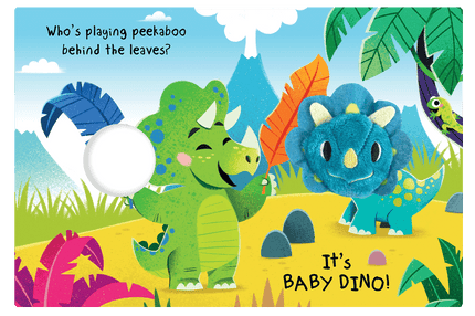 Baby Dino - Finger Puppet Book