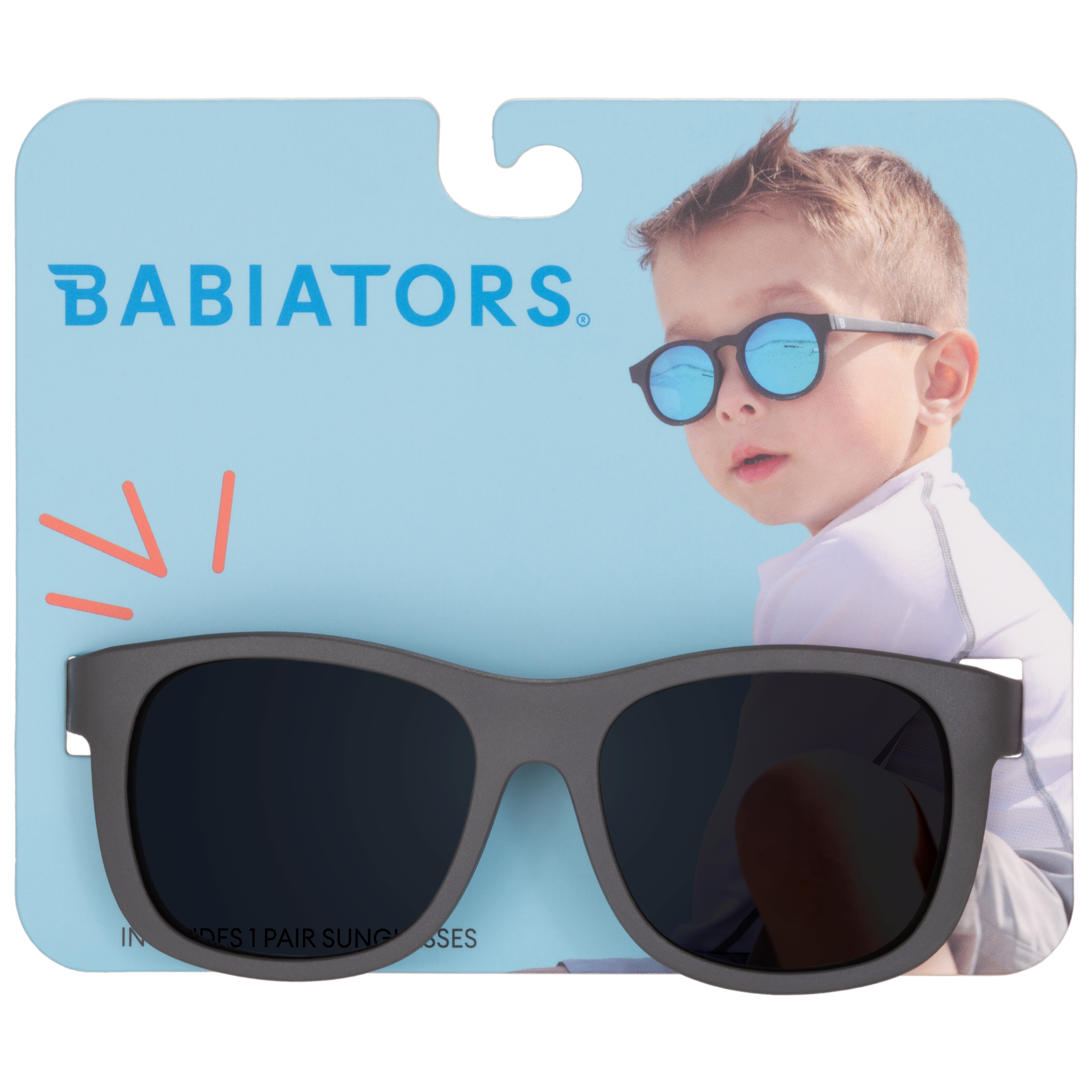 Galactic Grey Kids Navigator Sunglasses