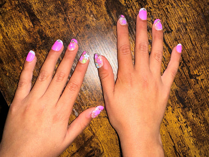 5-Days Impress Nails, Groovy Flower