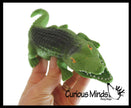 Sand Filled Alligator Crocodile Squishy Toy - Moldable Sensory, Stress