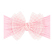 Baby Bling® Tulle FAB® soft nylon headband with tulle bow