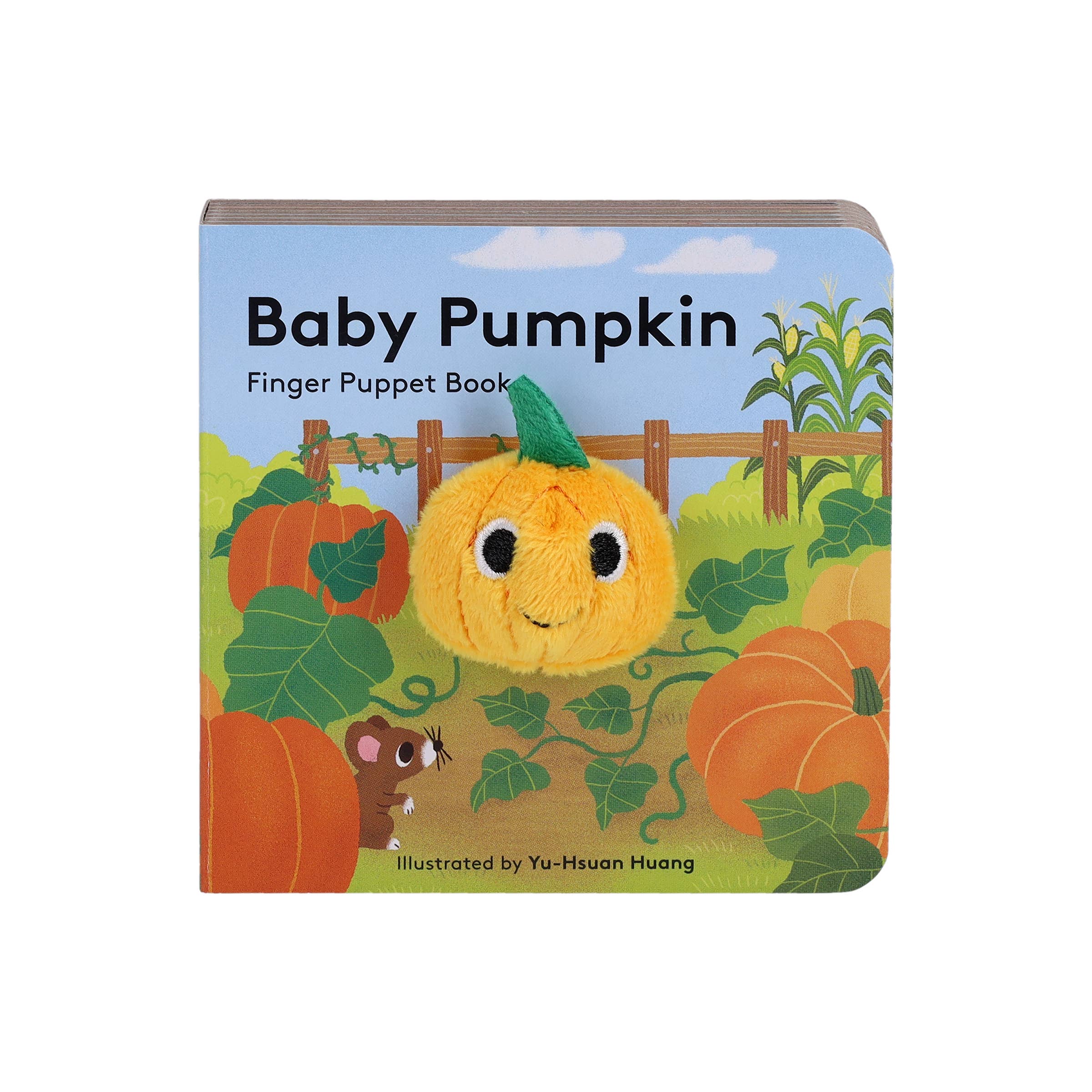 Finger Puppet Board Book- Baby Pumpkin