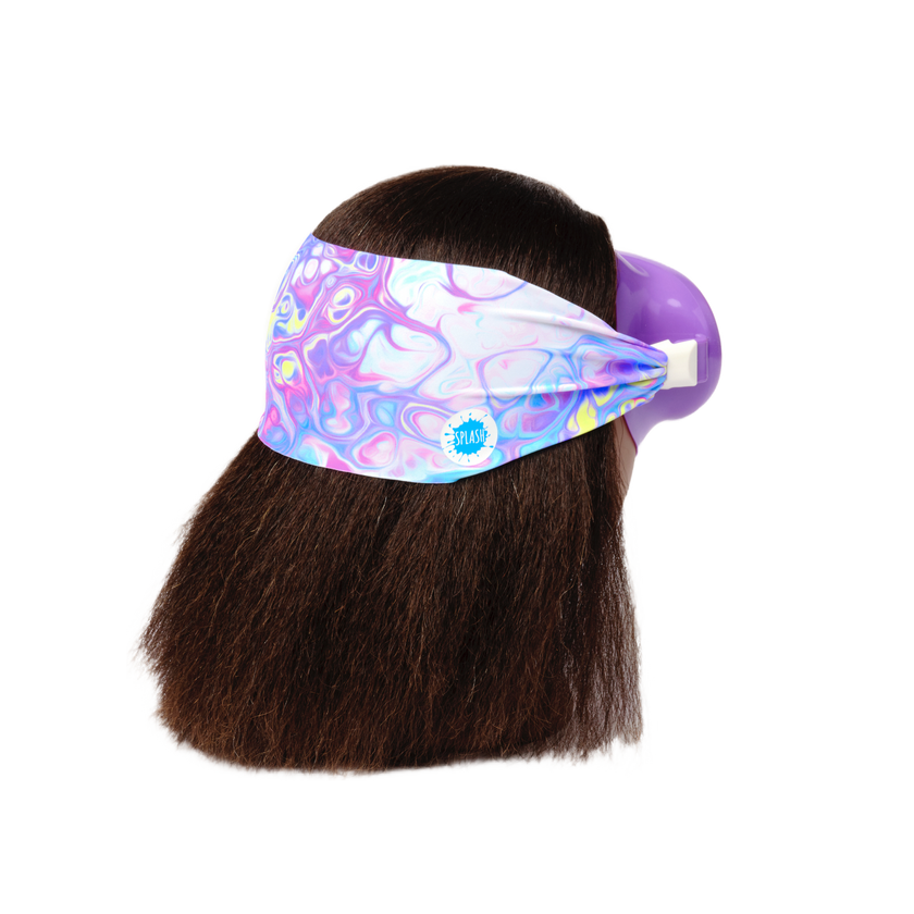 Mask- Pastel Swirl Swim Mask