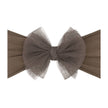 Baby Bling® Tulle FAB® soft nylon headband with tulle bow
