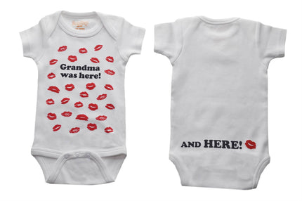 Grandma Was Here White Onesie