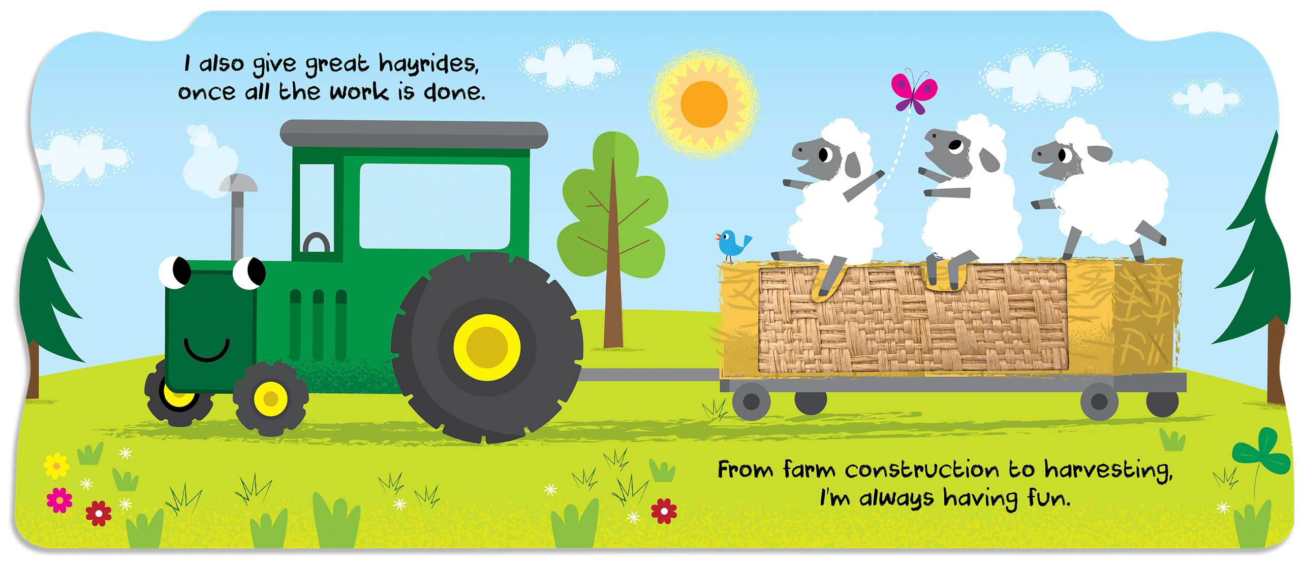 Busy Tractor Board Book