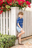 Boys Performance Polo | Nautical Navigator