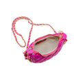 Girls Tiny Quilted Chain Wrapped Hobo Bag