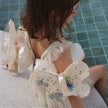 Kids Inflatable Arm Bands Floaties Cotton Candy Glitter