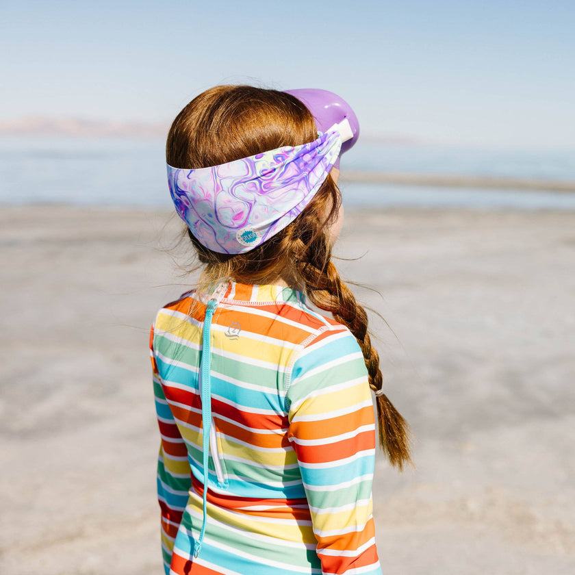 Mask- Pastel Swirl Swim Mask