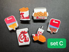 Pick your favorite Fast food CFA shoe charms